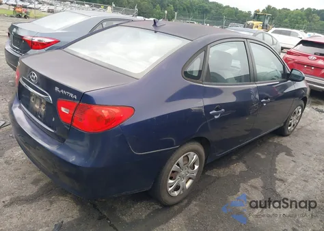 2010 Hyundai Elantra Gls from USA, damaged, VIN KMHDU4AD1AU178102